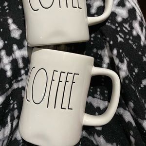 2 Rae Dunn Coffee Mugs